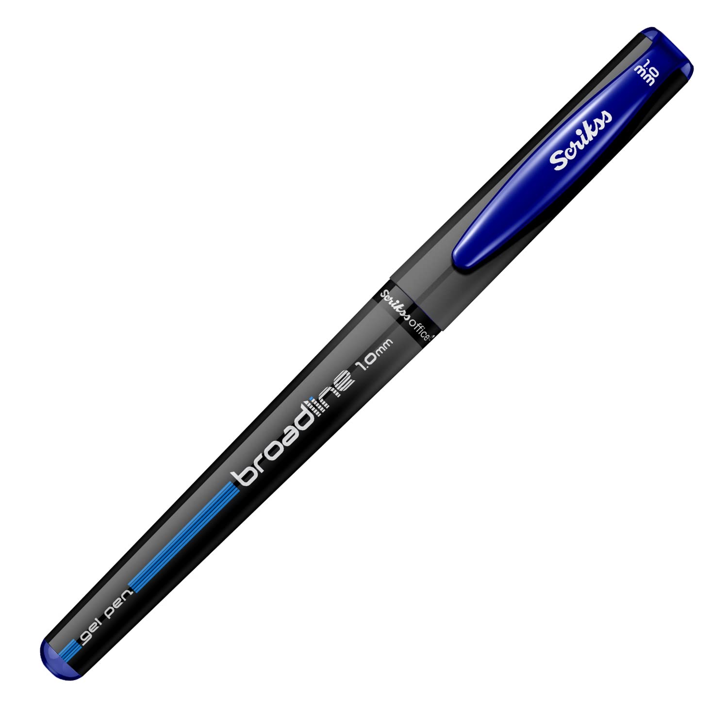 Scrikss | Broadline | Rollerball Pen | Blue-1mm | Box of 12pcs Scrikss